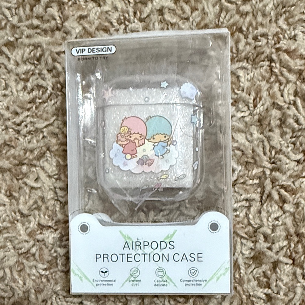 Cute AirPods Protection Case with Cartoon Design